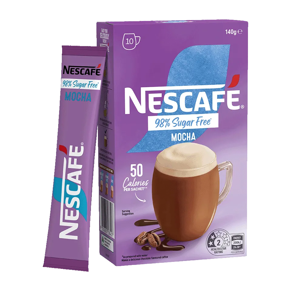 NESCAFÉ® Sugar Free Mocha Sachets | Nescafé NZ